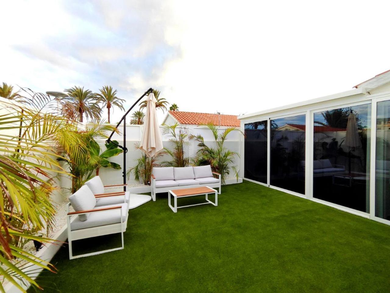 Bungalow "Bahia Azul" Playa del Inglés Esterno foto