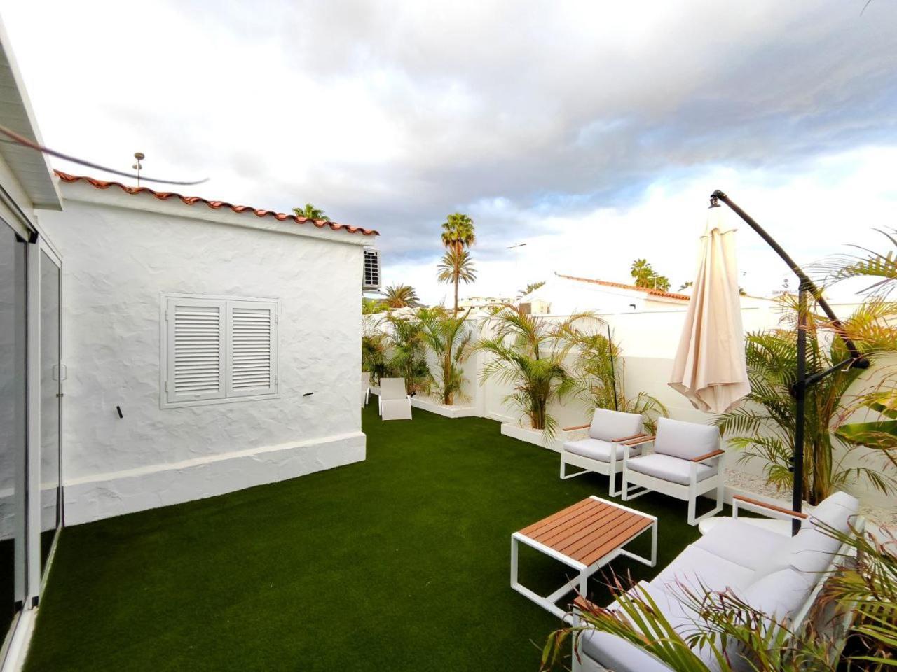 Bungalow "Bahia Azul" Playa del Inglés Esterno foto